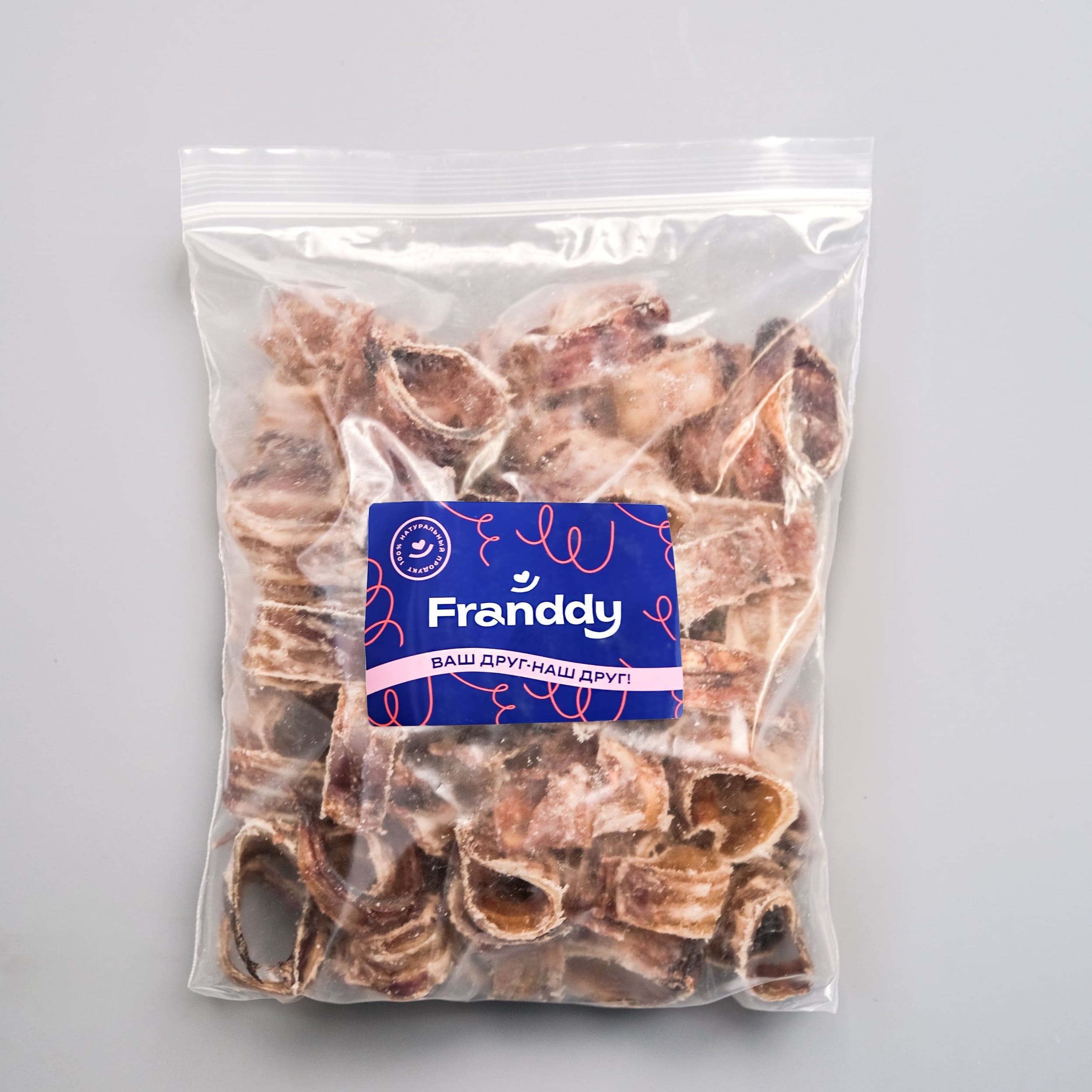 Говяжья трахея кольцами 500 грамм